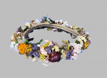 Венок из сухоцветов