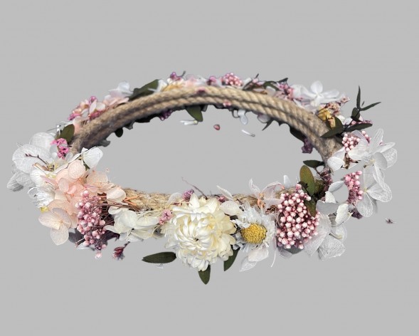 Венок из сухоцветов