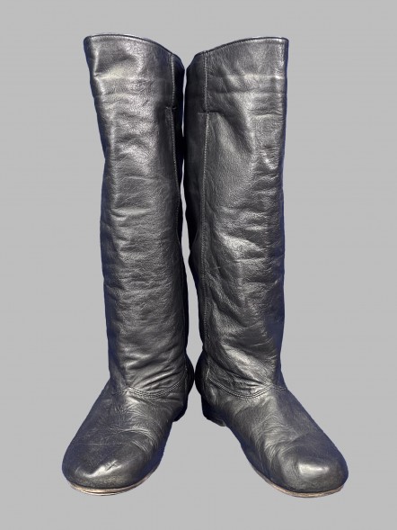 Сапоги черные, мужские 																														