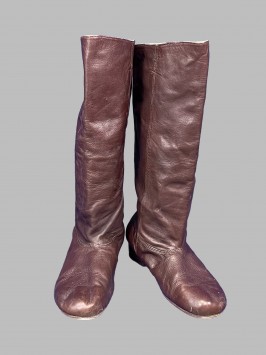 Сапоги коричневые, мужские				