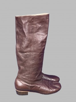 Сапоги коричневые, мужские				