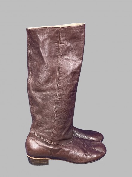 Сапоги коричневые, мужские				