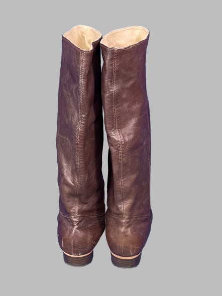 Сапоги коричневые, мужские				