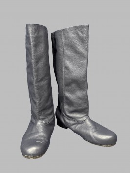 Сапоги темно-синие, мужские 