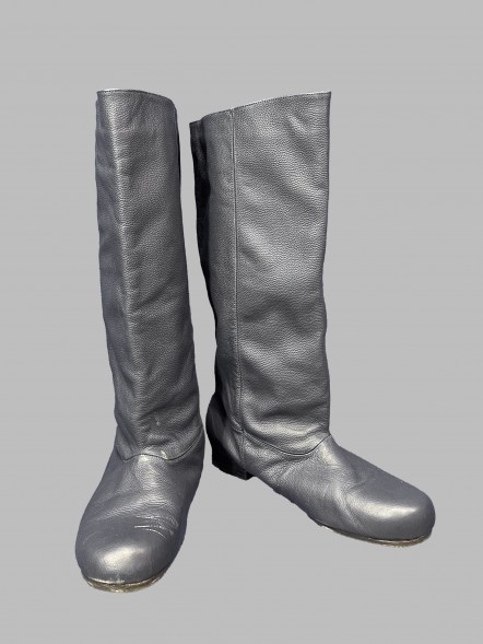 Сапоги темно-синие, мужские 