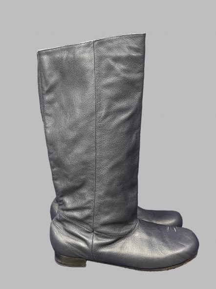 Сапоги темно-синие, мужские 