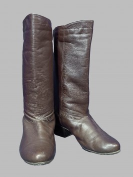 Сапоги коричневые, женские