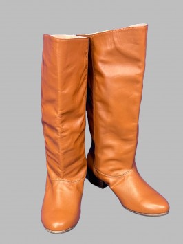 Сапоги рыжевато-коричневые, женские