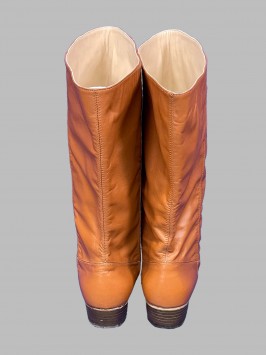 Сапоги рыжевато-коричневые, женские