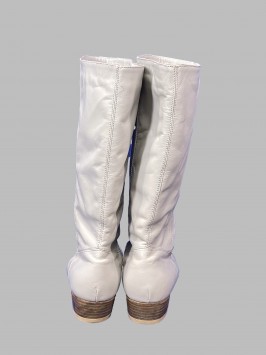 Сапоги светло-серые, женские