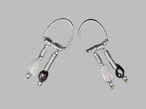 Серьги «Двойчатки» витые