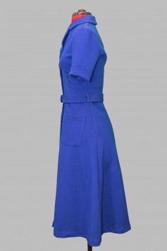 Платье синее Олимпиада