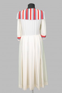 Платье-матроска с воротником