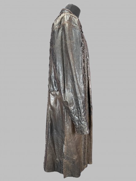 Кафтан кожаный мужской