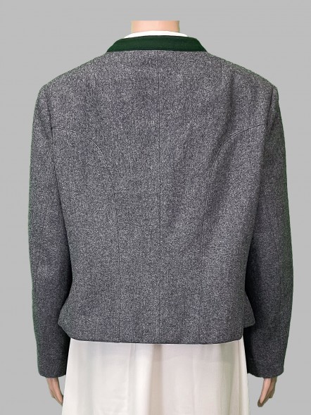 Жакет серый винтажный