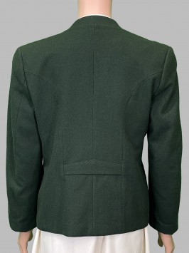 Жакет темно - зеленый винтажный