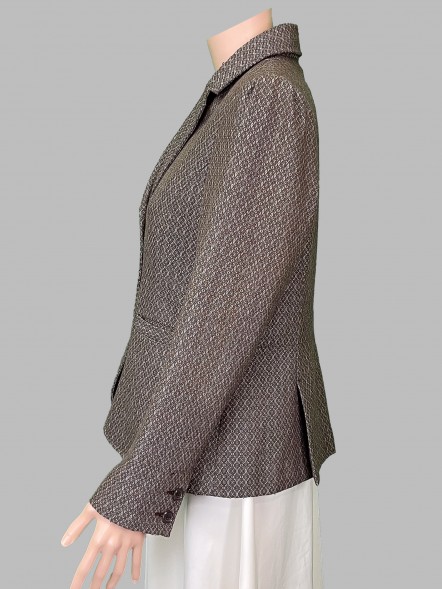 Жакет коричневый																														