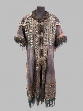 Кафтан кожаный