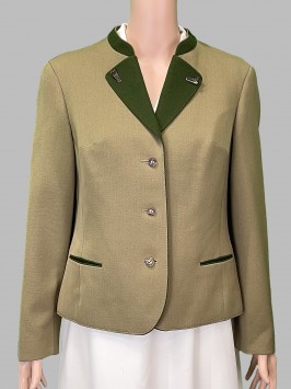 Жакет темно - бежевый винтажный