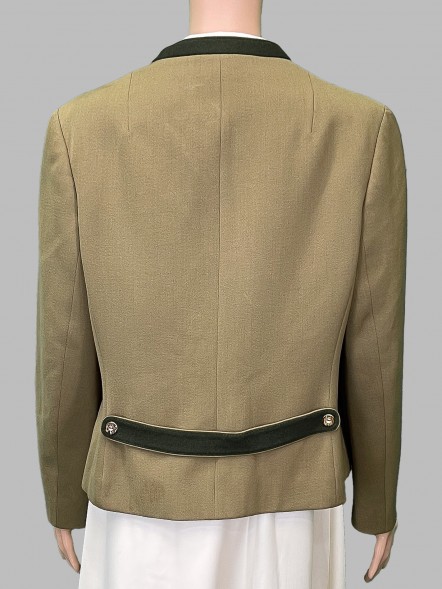 Жакет темно - бежевый винтажный																														