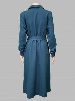 Платье темно-зеленое