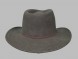 Шляпа фетровая темно-коричневая																														