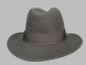 Шляпа фетровая темно-коричневая																														
