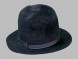 Шляпа бархатистая темно - синяя																														