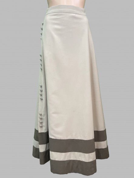 Юбка длинная бежевая																														