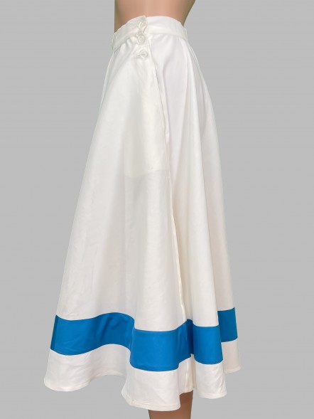 Юбка белая - солнце																														