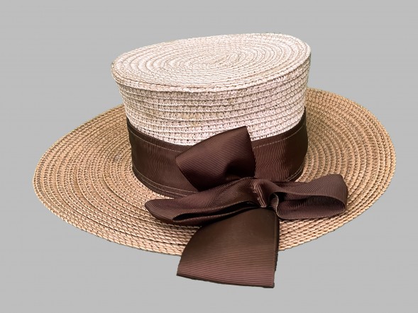 Шляпка соломенная																														