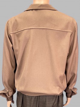 Куртка коричневая "Москвичка" на пуговицах