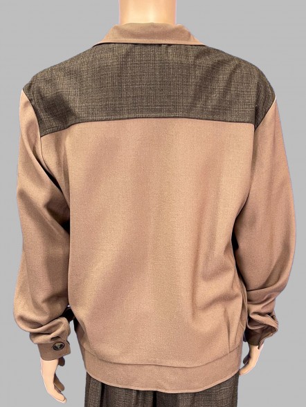 Куртка коричневая &amp;quot;Москвичка&amp;quot;, на пуговицах																														