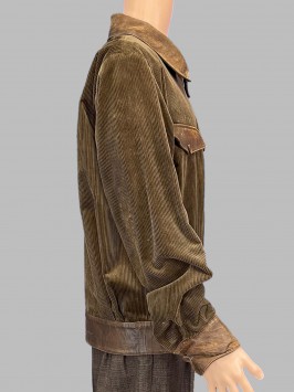 Куртка коричневая "Москвичка" на молнии